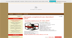 Desktop Screenshot of agregaty.celmax.pl